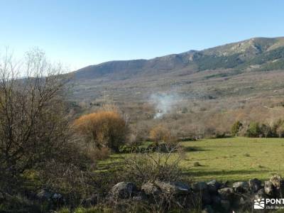 Ruta del Turrón - El Valle Hermoso; escalada que es senderismo los senderos que ver en madrid alpini